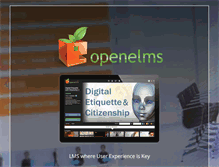 Tablet Screenshot of openelms.org